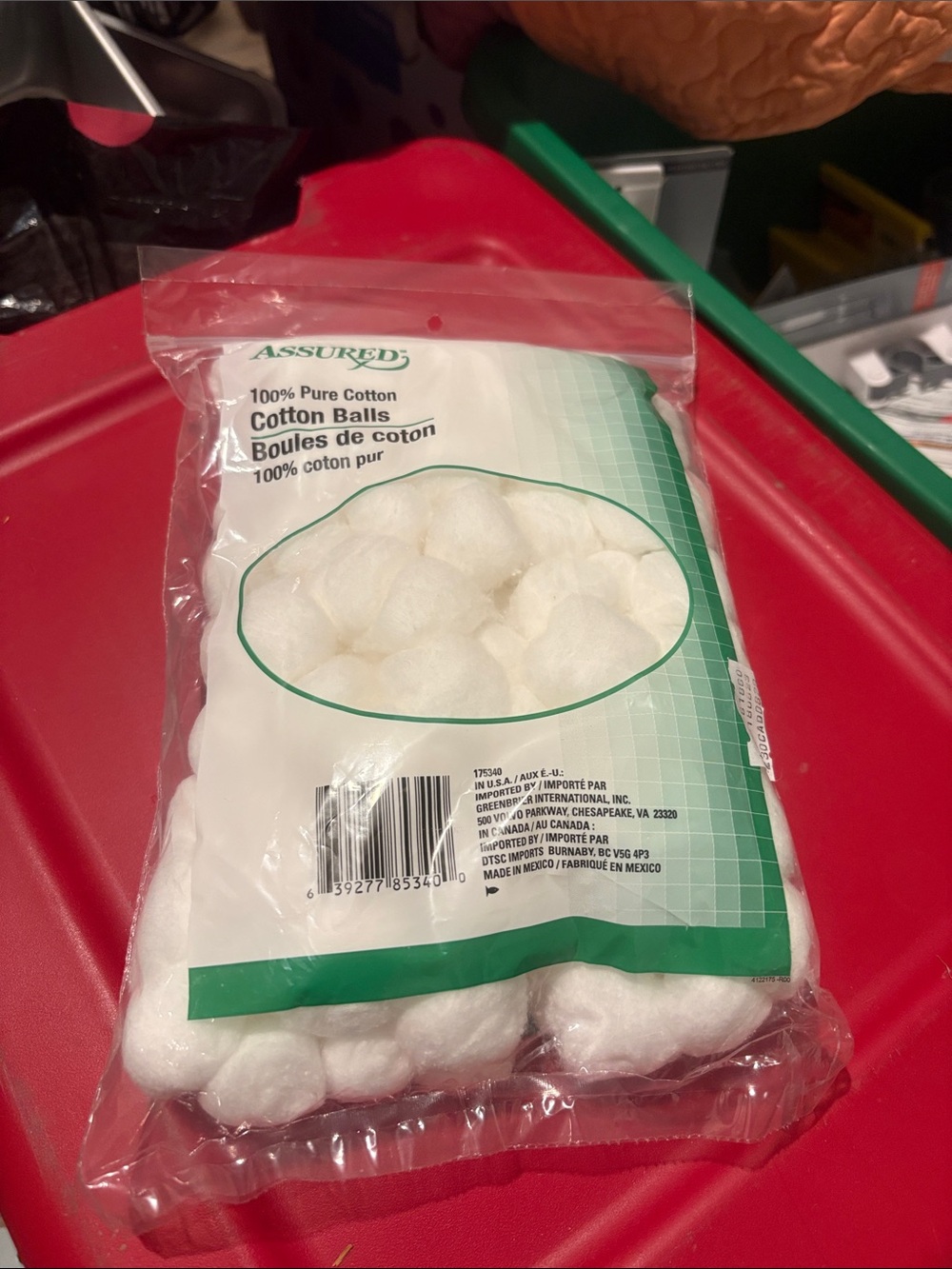 White Cotton Balls - Pack of Pure Cotton